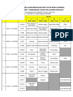 Jadwal Daring Minggu Pertama Kelas Xi