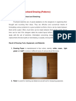 Module 4 - Freehand Drawing (Patterns)