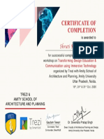 Certificate OF Completion: Shruti Kumari