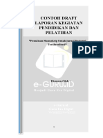 Contoh Laporan Diklat Jurnal