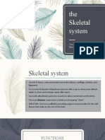The Skeletal System: Comia, Joshua Cyryll Habacon, Gabrielle Anne