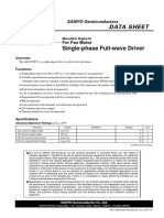 LB11970FV: Single-Phase Full-Wave Driver