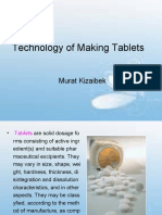 Technology of Making Tablets: Murat Kizaibek