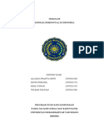 4 Des Makalah Konflik Horizontal Di Indonesia