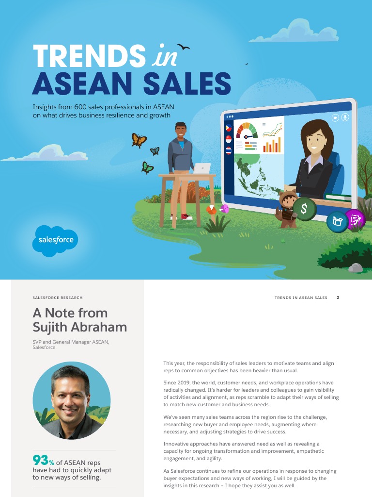 Salesforce Asean Sales Report | PDF | Sales | Artificial Intelligence