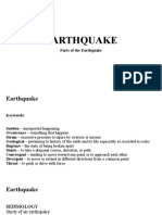 Parts of The Earthquake