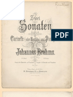 Sonate de Brahms