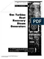 ASME PTC 4.4 - 1981 Heat Recovery Steam Generator