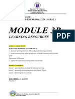 Module 3B:: Learning Resources
