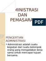 2. Administrasi Dan Pemasaran