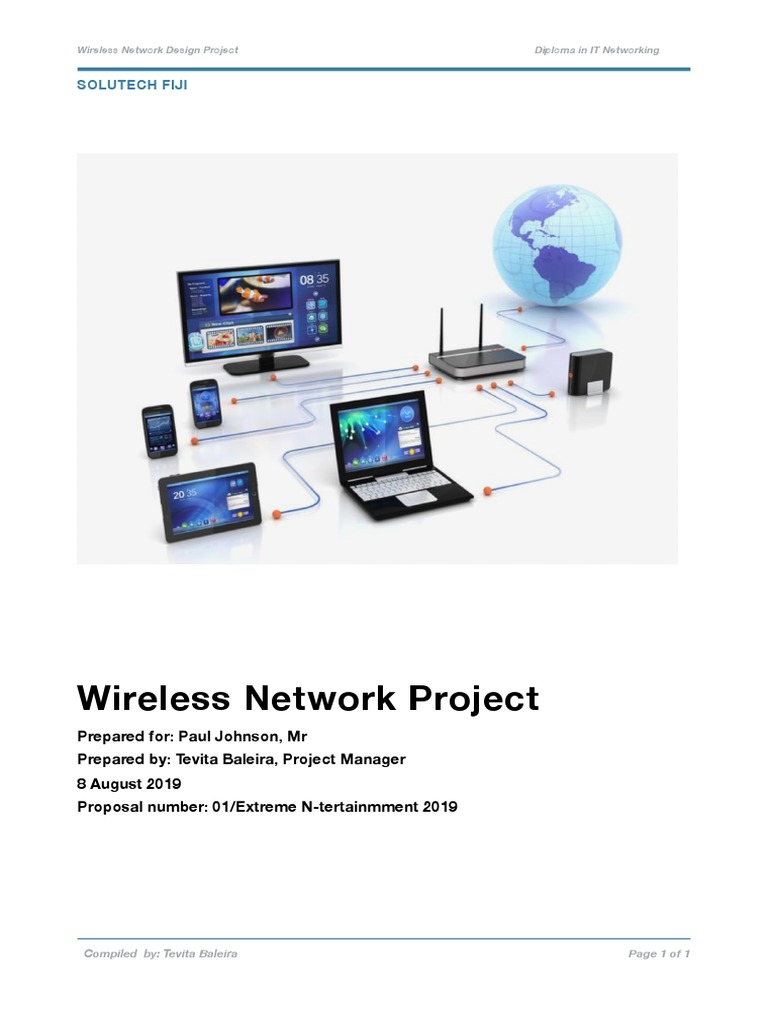 Wireless Network Design for Xtreme N-tertainment | PDF | Network ...