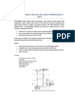 Constant Head and Falling Head Permeability Test