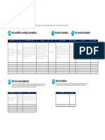 Assumptions: Add Volatility To Existing Assumptions Run First Simulation Run Second Simulation