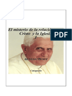 El Misterio de La Relacion Entre Cristo y La Iglesia [Benedicto XVI] 1