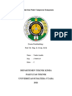 Dew Point Dan Point Campuran Komponen: Departemen Teknik Kimia Fakultas Teknik Universitas Sumatera Utara 2021