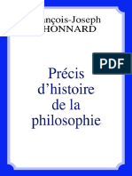 Père Thonnard - Précis d'Histoire de La Philosophie