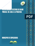 Intervenciones Efectivas en Salud Pública