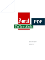 Ratios Analysis of Amul Roll No 19