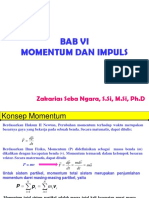 Bab VI Momentum Dan Impuls - 1