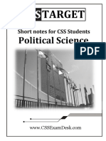 Political Science Short Notes