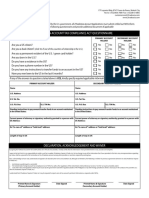 Foreign Account Tax Compliance Act Questionnaire