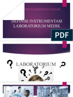 Definisi Instrumentasi Laboratorium Medik #1