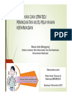 2015-12-10 - Kebijakan dan Strategi Peningkatan Mutu Pelayanan Kefarmasian disampaikan pada PIT HISFARSI 2015, Maura Linda Sitanggang, Dirjen Binfar & Alkes