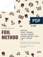FOIL Method Worksheet