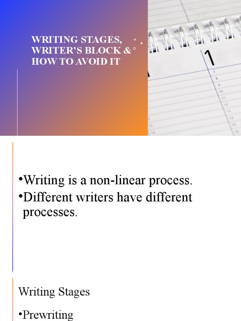 Overcoming Writer's Block: Stages & Tips | PDF