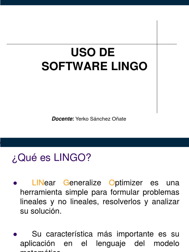 Uso y Funciones de LINGO en Excel | PDF | Microsoft Excel | Vapor