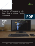 Trade Like A Professional With Open Order and Open Position Information