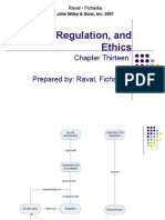 Policy, Regulation, and Ethics: Chapter Thirteen Prepared By: Raval, Fichadia