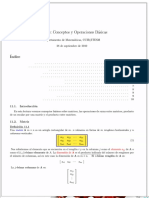 Operaciones Básicas Con Matrices