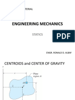 Engineering Mechanics Centroids and Moments of Inertia
