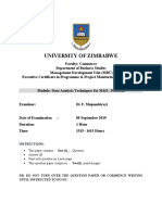 Practical Examination For Data Analysis