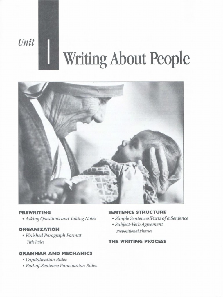 Writing About People | PDF