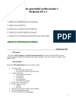 12 - Medicatia Aparatului Cardiovascular 1 - Medicatia HTA 1