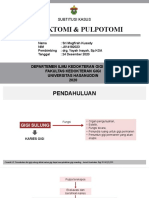 Perbaikan PPT Subtitusi Kasus - Pulpektomi & Pulpotomi - Sri Magfirah Kusady (J014182023)