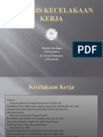 Analisis Kecelakaan Kerja: Miptah Maulana 170511623013 M. Irsyad Hamami 1705116230