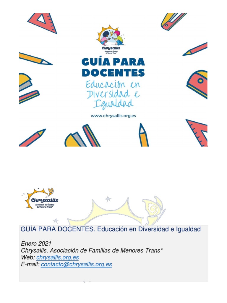 GUIA PARA DOCENTES. Educacion en Diversidad e Igualdad | PDF ...