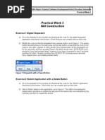 Practical Week 2 GUI Construction: Exercise 1 Digital Stopwatch