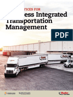 Seamless Integrated Transportation Management: Best Practices For