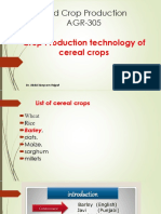 Field Crop Production AGR-305