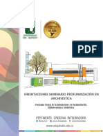 Orientaciones Seminario Profundización Archivística