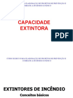 A Capacidade Extintora