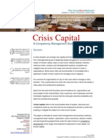 Crisis Capital: Your Operations & Leadership During A Crisis? W