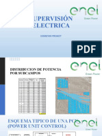 Esquema interconexión módulos PCU proyecto solar Domeyko