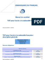 Manuel Candidat TCF Anf Organized