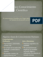 Ciencia y Conocimiento Científico