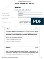 Examen - (AAB01) Cuestionario2 - Evaluación Parcial Antropologia Bien